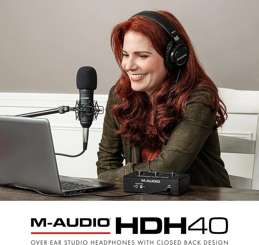 M-Audio HDH40 Over Ear Studio Headphones Review
