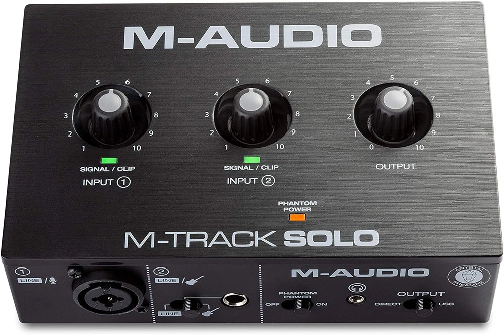 M-Audio M-Track Solo USB Audio Interface Review