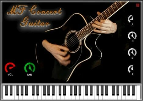 Guitar screenshot thumbnail - MF Concert.