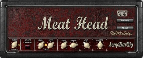 The **meat** head is displayed on the screen.