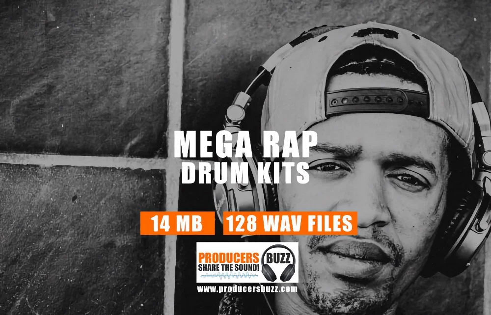 Mega Rap Drum Kits- free hip hop sample pack