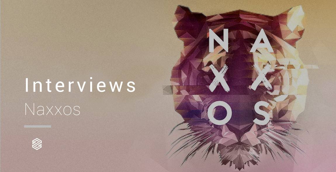An image of a tiger with the words interviews Naxos.