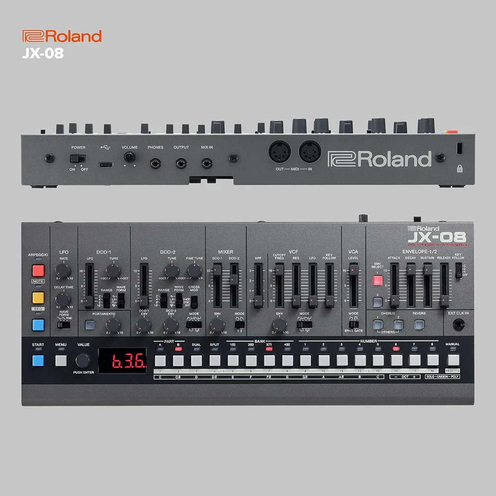 Roland Tabletop Synthesizer (JX-08) Review