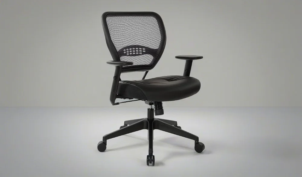 Space seating professional air grid chair in product shot