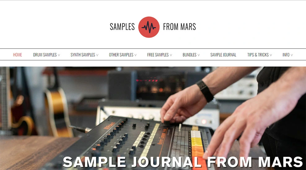 Samples From Mars - Distinctive and Retro-Inspired Sound Collections