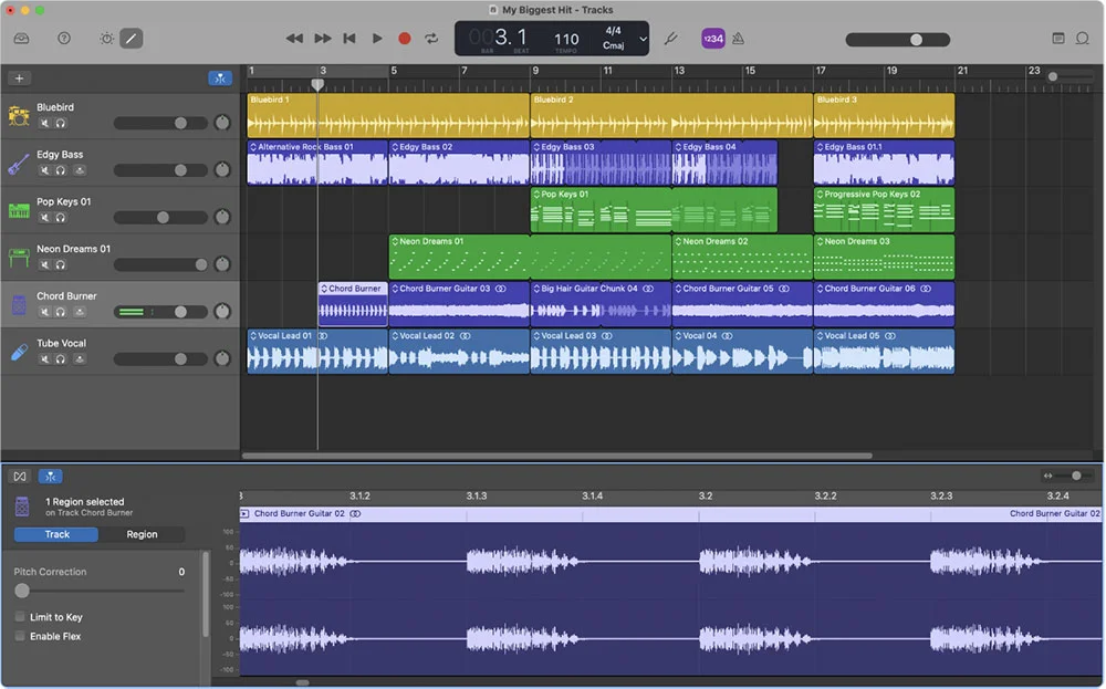 Step-by-Step Guide - Using Autotune in GarageBand on Mac

