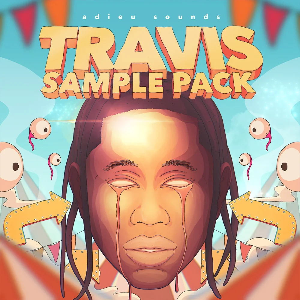album artwork Travis Sample Pack