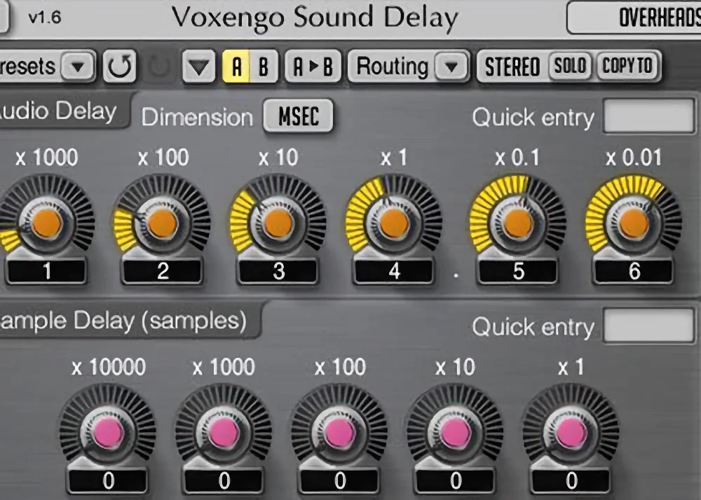 Sound Delay by Voxengo