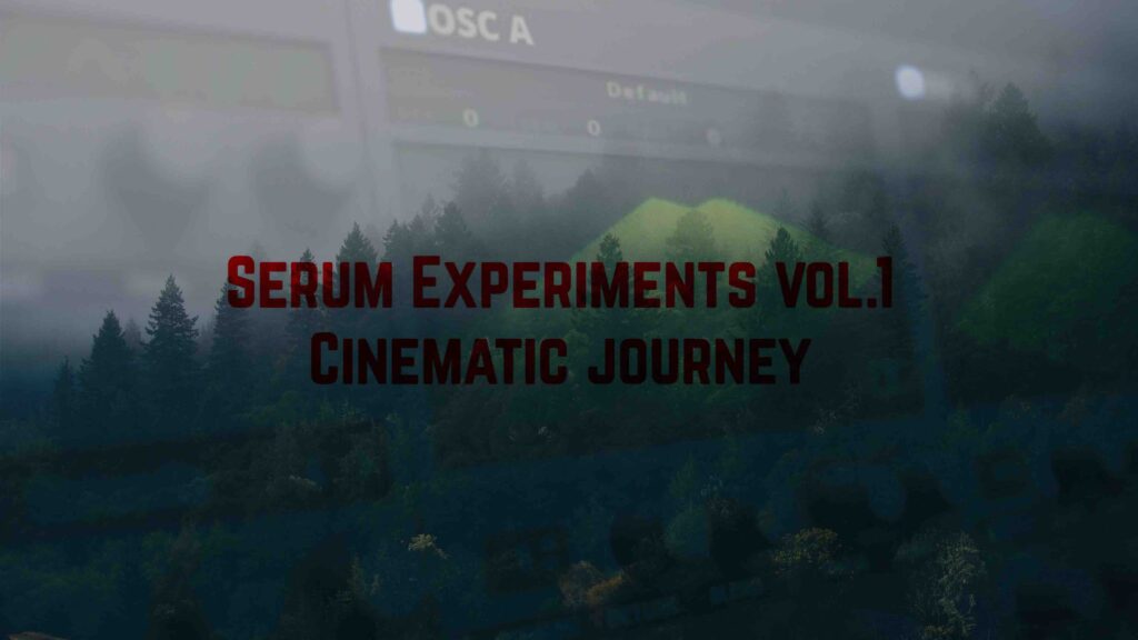 Keywords: Serum Experiments, Vol. 1