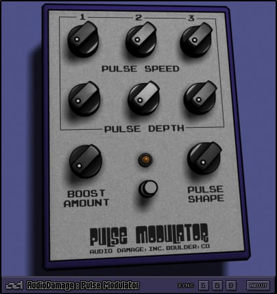A picture of a pulse modulator with buttons.