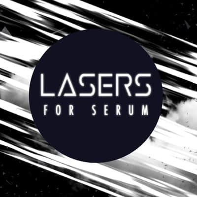 The logo for Lasers for Serum.