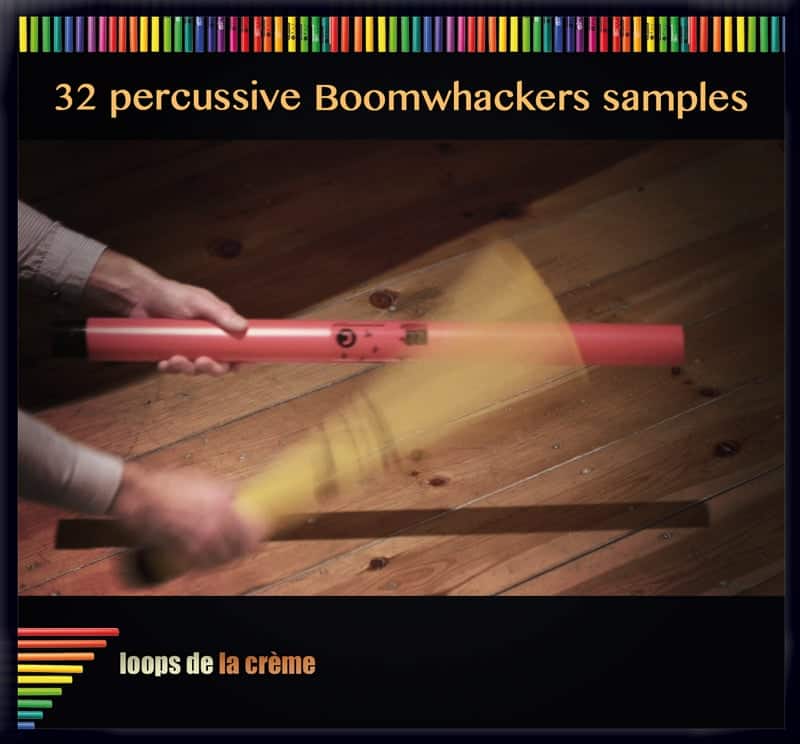 22 Boomwhackers samples.