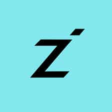 The letter z on a blue background enhanced with DLYM