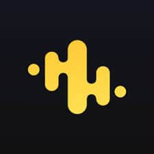 A yellow logo with Loop ON-Looper functionality on a black background.