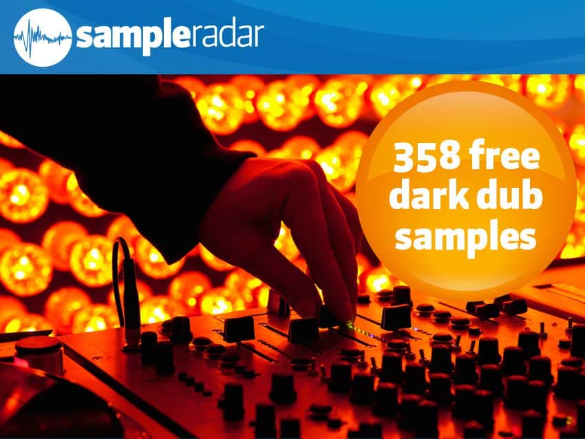 35 dark dub samples from a sampler.