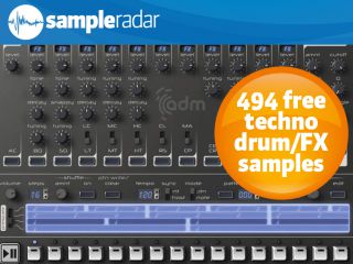 Sample reader - 49 free drum samples with a techno twist.