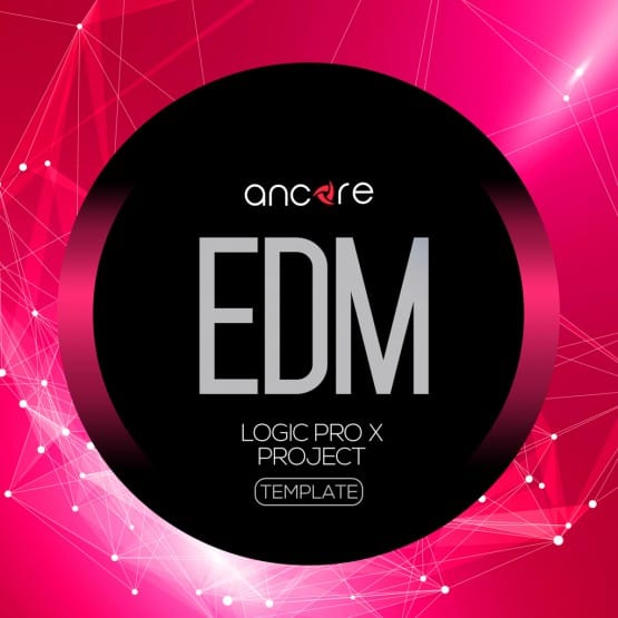 Anocare EDM Logo Pro X template featuring a mesmerizing drop.