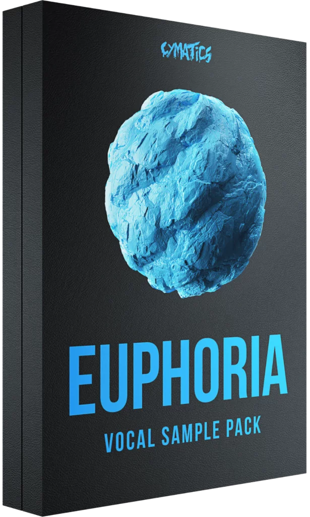 Cover Artwork for the free lofi sample pack euphoria vocal sample pack by cymatics