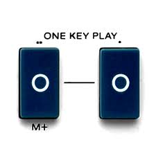 Two Synth buttons with one key play on them.