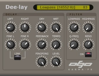 Deelay is a VST digital synthesizer.