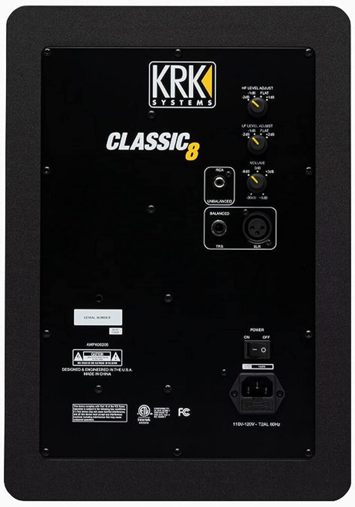 KRK Classic 8 Powered Two-Way Professional Studio Monitor