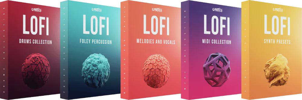 Cover Artwork for the free lofi sample pack Ultimate LoFi Collection by Cymatics