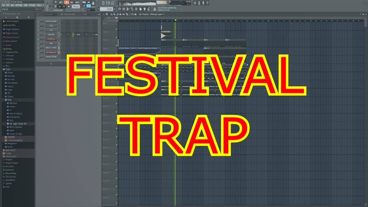 High pitched Festival Trap produced in FL Studio.