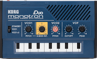The Korg Monotron Duo is a compact synthesizer that offers a range of unique sounds and features. With the power and flexibility of Korg's technology, the Monotron Duo delivers an
