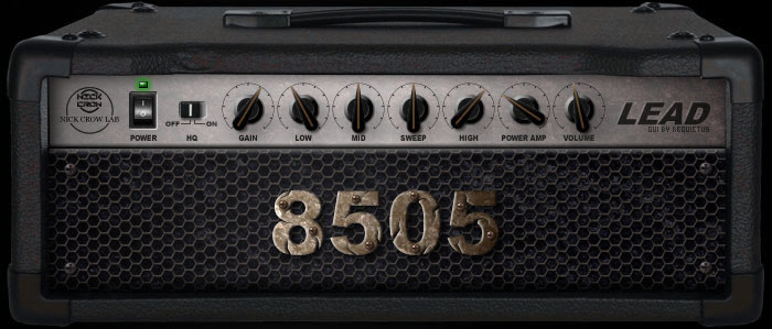 Nick Crow 8505 Lead guitar amplifier.