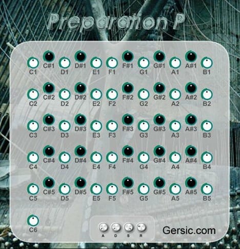 A picture of a P keyboard with the word 'preparation' on it.