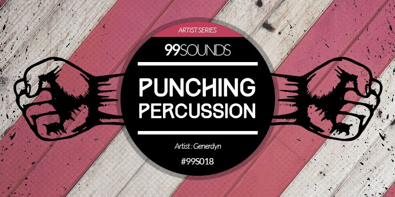 The logo for percussive punches.