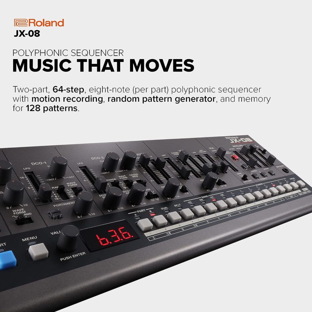 Roland Tabletop Synthesizer (JX-08)
