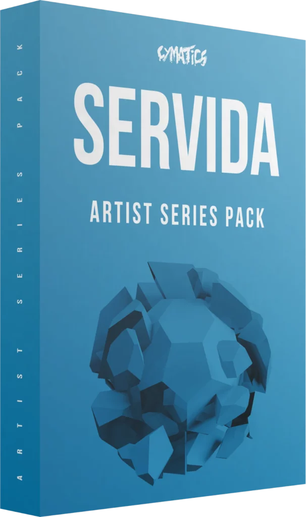 Cover Artwork for the free lofi sample pack Servida Artist Series Pack by Cymatics