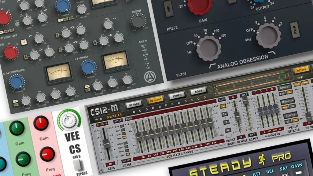 5 Best Free Channel Strip VST Plugins