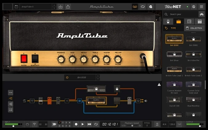 AmpliTube 5 Custom Shop by IK Multimedia