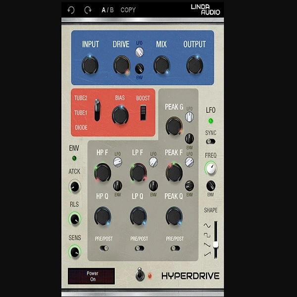 Hyperdrive by Linda Audio GUI