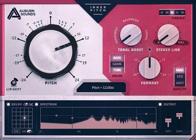 Inner Pitch Free Edition by Auburn Sounds GUI - best free pitch vst plugins