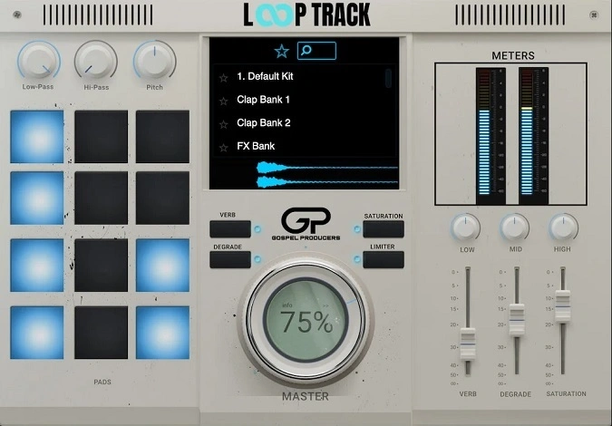 Loop Track by Gospel Producers GUI