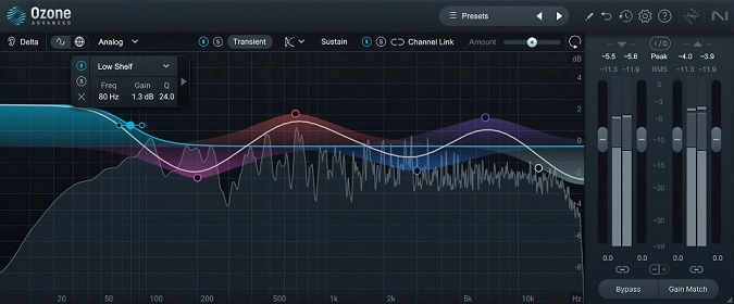 Ozone 11 EQ by Native-instruments GUI