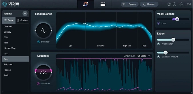 Ozone Imager by iZotope GUI