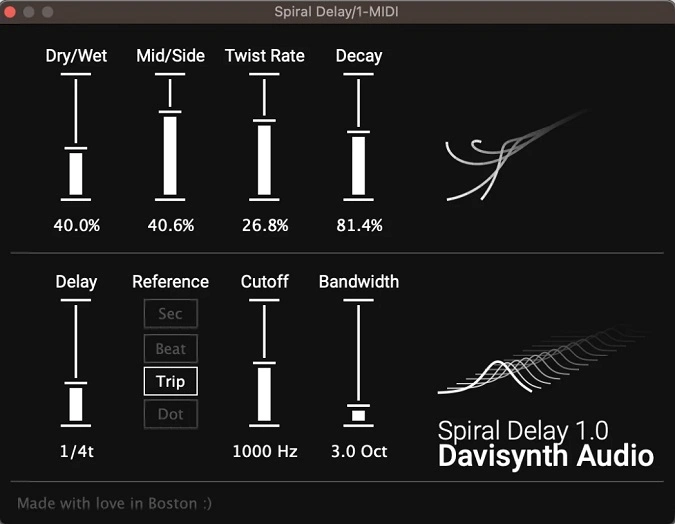 Spiral Delay By Davisynth GUI