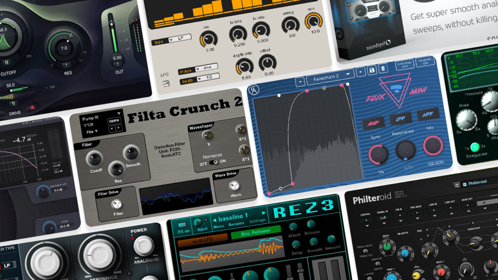 10 Best Free Filter VST Plugins