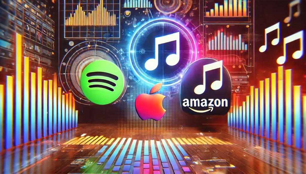 U.S. Music Streaming Giants: Spotify, Apple, and Amazon’s 90% Market Takeover