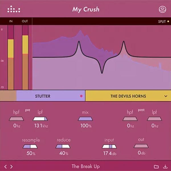 My Crush plugin GUI